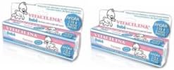 Set of Two HUGE Vitacilina Bebe 110g Big Tube Prevents Baby's Diaper Rash Rozaduras Pomada Cream.