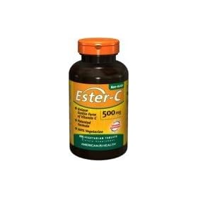 American Health Ester-C Veg Tablet 500 mg