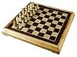 16" Wooden Inlaid Wooden Chess Set