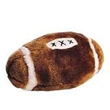 Plush Football Dog Toy
