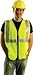 OccuNomix 2X OccuLux Class 2 Zippered Vest 3M Scotchlite Reflective Tape