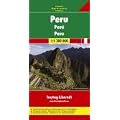 Freytag Berndt Autokarten, Peru 1:1.200.000: Touristische Informationen. Entfernungen in km. Nationalparks