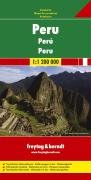 Freytag Berndt Autokarten, Peru 1:1.200.000: Touristische Informationen. Entfernungen in km. Nationalparks