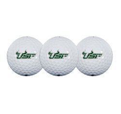 Team Effort Ncaa South Florida Bulls - Golf Ball 3 Pack