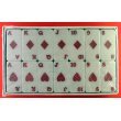 Poker Domino Marbelized Professional Red/White Set of 54