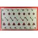Poker Domino Marbelized Professional Red/White Set of 54