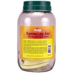 NOW Foods, Sprouting Jars - Stainless Steel Mesh - 1/2 GAL 6/CASE
