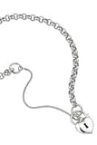 9ct White Gold Charm Bracelet