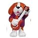Webkinz Mini PVC Figure Rock 'n Roll Beagle