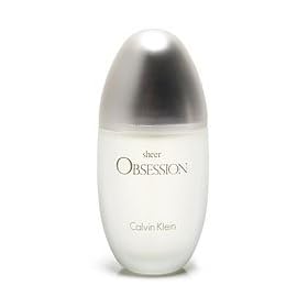 Sheer Obsession by Calvin Klein for Women, Eau De Toilette Spray, 1 Ounce