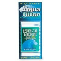 Aqua Filter, Nicotine & Tar Filtered Disposable Cigarette Holders - 10 ea