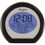 Click here to buy Multifunction Bedside Alarm Clock by Elgin.