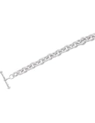 Fancy Wire Curb Bracelet Sterling Silver 8 Inch