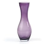 Burton & Burton 03661 Purple Glass Vase 9.5" High