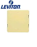 Leviton 4254-GY Four-In-One Portable Box, To Be Used Only with Catalog No, 1254 And 21254, Gray