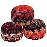 Hacky Sack~ Set of 3 ~ Assorted Colors ~ High Quality ~ Imported From Guatemala