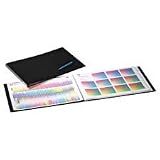 Showfile Display Books, 24 Pockets, 11x17, Black (CRD55232)