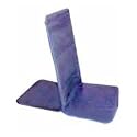 BackJack - 9001 - XL Portable Floor Chair - Navy Blue - 16 W x 23 H in.