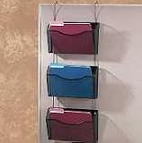 (Price/PK)Wall File, Wall Mount, 3/PK, Pewter