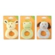 Rattle Cotton Velour Ring 1 Count