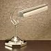 Catalina Lighting W9103 Solid Brass Adjustable Piano Lamp for 2 Tubular Incandescent 40w Bulbs, 16 High