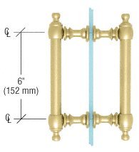 CRL Vienna 037 Series Chrome Wall Mount Shower Door Hinge