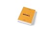 Rhodia Classic Orange Staple Bound Lined Paper Pad 2 X 3