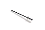 Aluminum Open End Rivet /w Steel 3/16OD, L 1.200, Drill #11, Grip .876-1.000
