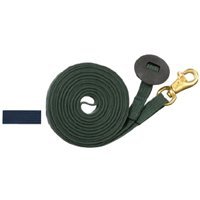 Flat Cotton Lunge Line with Trigger Snap, Navy