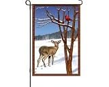 Walk in the Woods (Deer & Cardinal)