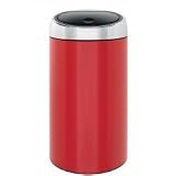Touch Bin De Luxe 45 Liter , Lipstick Red