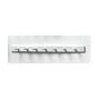 Spectrum 82200 Seven-Peg Wood Rack, White