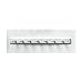 Spectrum 82200 Seven-Peg Wood Rack, White