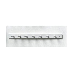Spectrum 82200 Seven-Peg Wood Rack - White