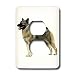 Dogs Norwegian Elkhound - Norwegian Elkhound - Light Switch Covers - 2 plug outlet cover