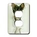 Dogs Chihuahua - Long Hair Chihuahua - Light Switch Covers - 2 plug outlet cover
