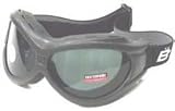 Sporting Goods : Birdz Buzzard Goggles Fits Over Glasses Smoked Lens