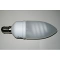 1 x Soft warm white  SBC B15 Fitting 11w candle shape Eco energy saving light bulb. Small bayonet cap.