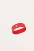 Speak Now Red Rubber Bracelet