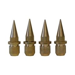 Spikes/Absorber 4er Set Gold f�r festen Einbau