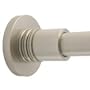 Allied Brass SHOWER CURTAIN ROD BRACKETS - PAIR - DOTTED 1099D-PEW