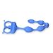 Fun Factory Flexi Felix Silicone Anal Beads, Baby Blue 1 ea