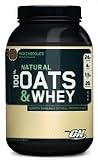 Health & Personal Care : Optimum Nutrition 100% Natural Oats & Whey Milk Chocolate 3lb