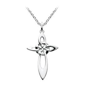 Kit Heath Sterling Silver Celtic Cross Necklace