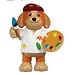 Webkinz Figurine - CREATIVE ARTIST COCKER SPANIEL