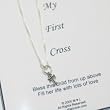 Baby's First Cross Necklace