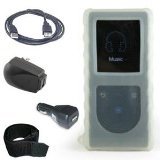 21IQ5TSGhjL. SL500  Samsung K3 Yp k3 Deluxe Kit: Skin Cover with Belt Clip and Armband for Samsung K3 Yp k3 + USB Black Car Charger Cigarette Lighter Adapter + USB Black Travel Charger Cigarette Lighter Adapter + Black USB 2.0 Extension Cable (Male a to Female A) (Clear)