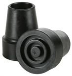 1/2  Tips for Small Base Cane, Black