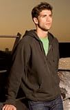 Pigment Dyed Full-Zip Hooded Sweatshirt