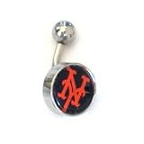 Navel Belly Button Ring New York Mets NY